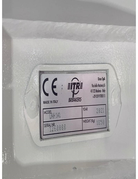 ITR UNH141 - Гідравлічний молот в категорії Будівельна техніка: фото 3 ITR UNH141 - Гідравлічний молот в категорії Будівельна техніка: фото 3