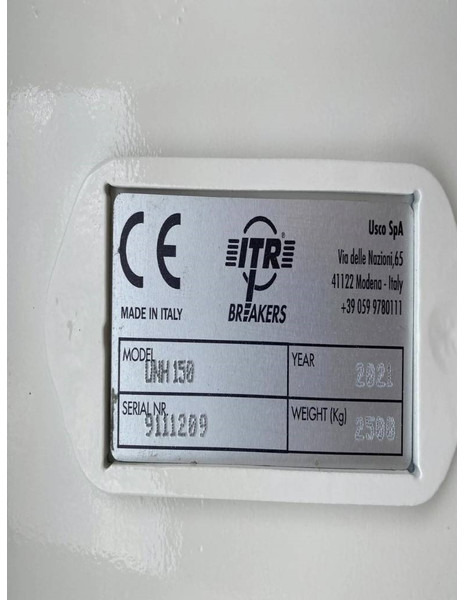 ITR UNH150 - Гідравлічний молот в категорії Будівельна техніка: фото 3 ITR UNH150 - Гідравлічний молот в категорії Будівельна техніка: фото 3