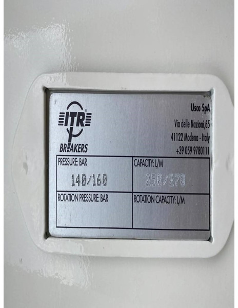 ITR UNH150 - Гідравлічний молот в категорії Будівельна техніка: фото 2 ITR UNH150 - Гідравлічний молот в категорії Будівельна техніка: фото 2