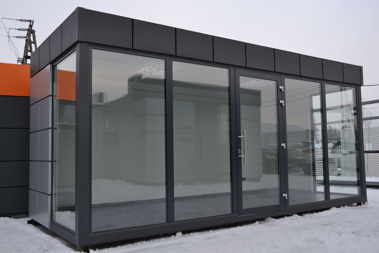 Новий Житловий контейнер New MOBILE OFFICE SHOP PAVILON KONTENER BIUROWY idex.com.pl office c: фото 41