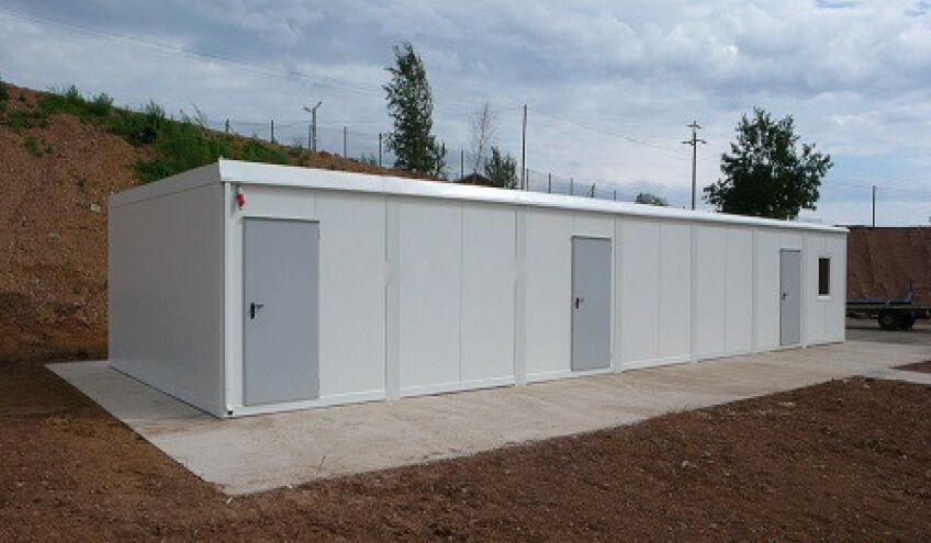 Новий Житловий контейнер New MOBILE OFFICE SHOP PAVILON KONTENER BIUROWY idex.com.pl office c: фото 48