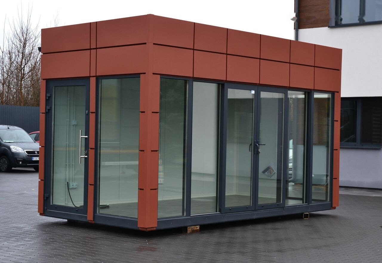 Новий Житловий контейнер New MOBILE OFFICE SHOP PAVILON KONTENER BIUROWY idex.com.pl office c: фото 39