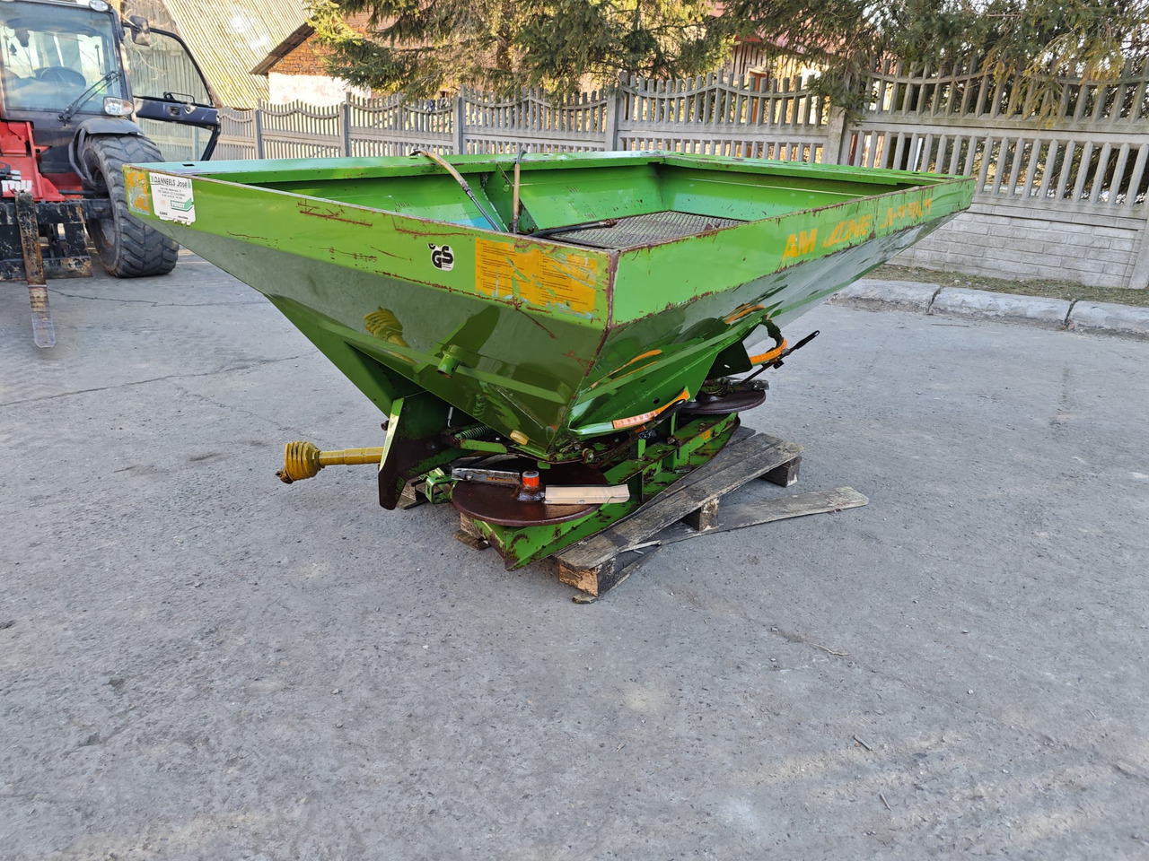 AMAZONE ZA-U 1001 - Розкидач добрив: фото 3 AMAZONE ZA-U 1001 - Розкидач добрив: фото 3