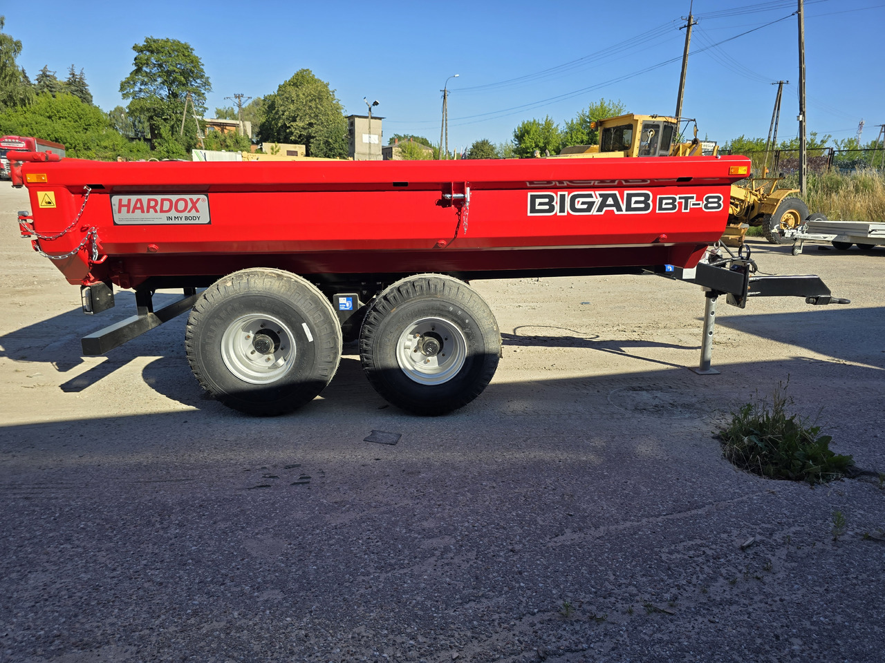 BIGAB BT-8 HARDOX - Сільськогосподарський причіп самоскид: фото 3 BIGAB BT-8 HARDOX - Сільськогосподарський причіп самоскид: фото 3