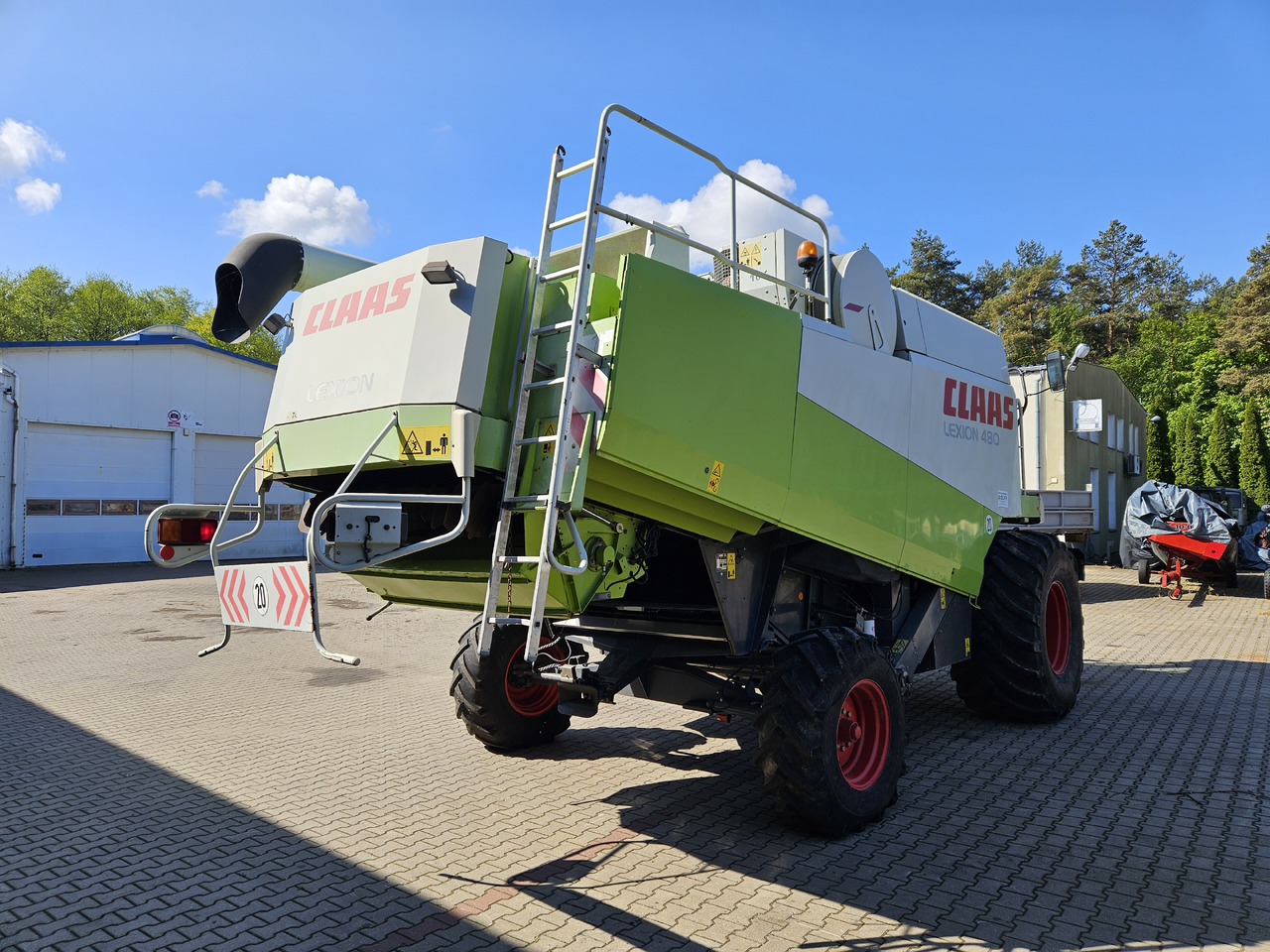 Claas Lexion 480 - Зернозбиральний комбайн: фото 5 Claas Lexion 480 - Зернозбиральний комбайн: фото 5