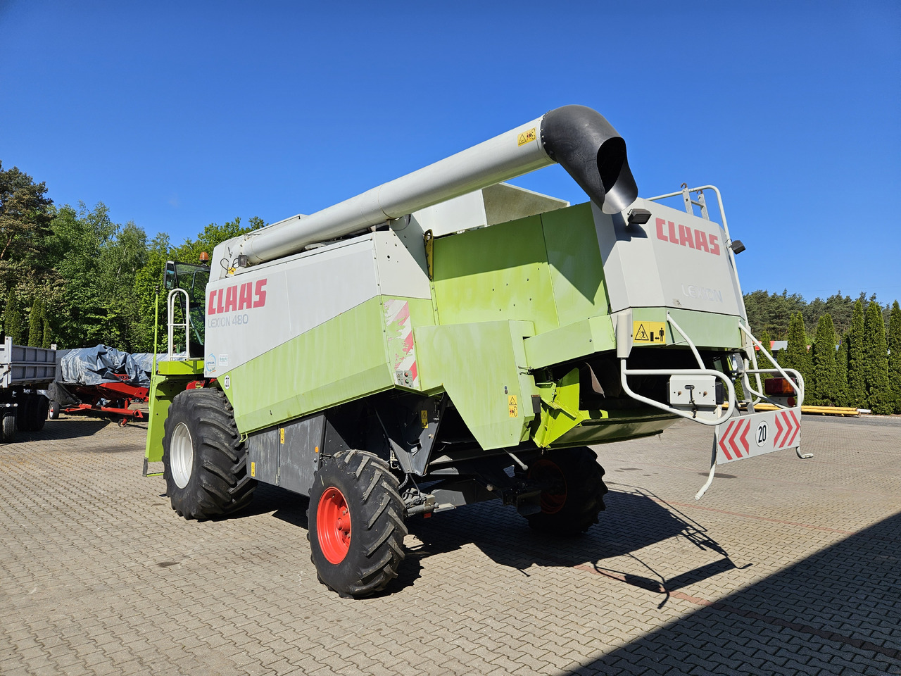 Claas Lexion 480 - Зернозбиральний комбайн: фото 3 Claas Lexion 480 - Зернозбиральний комбайн: фото 3