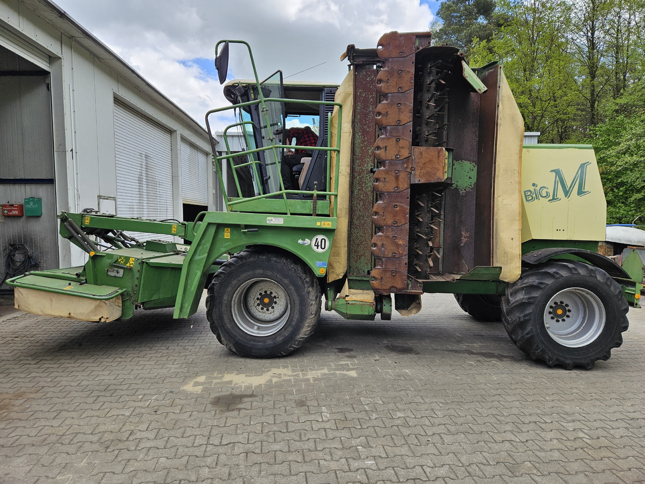 Krone Big M - Косарка: фото 4 Krone Big M - Косарка: фото 4