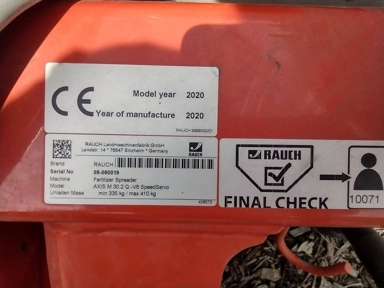 Kuhn Axis M 30.2 Q-V8 - Розкидач добрив: фото 3 Kuhn Axis M 30.2 Q-V8 - Розкидач добрив: фото 3