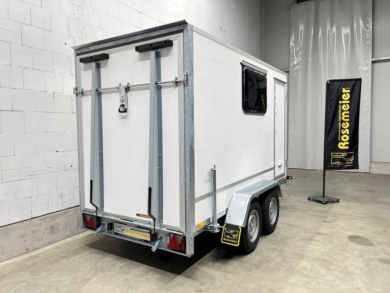 Новий Причіп для мотоцикла BLYSS F2030HTD Rampe Tür 2 Fenster Kofferanhänger: фото 17