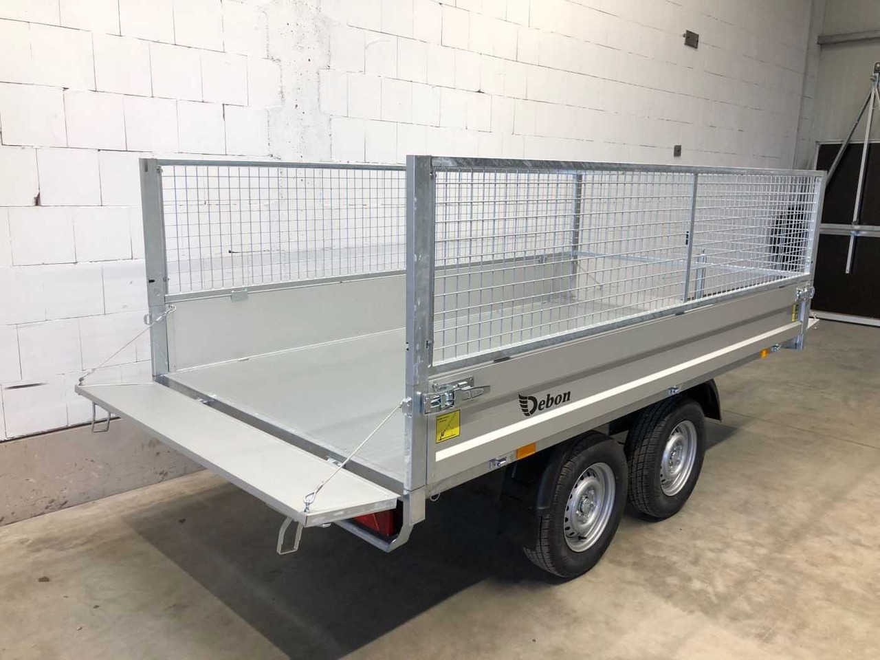 CHEVAL LIBERTE DEBON PW1.2E Lux E-Pumpe Gitter Rückwärtskipper - Самоскид причіп: фото 3 CHEVAL LIBERTE DEBON PW1.2E Lux E-Pumpe Gitter Rückwärtskipper - Самоскид причіп: фото 3