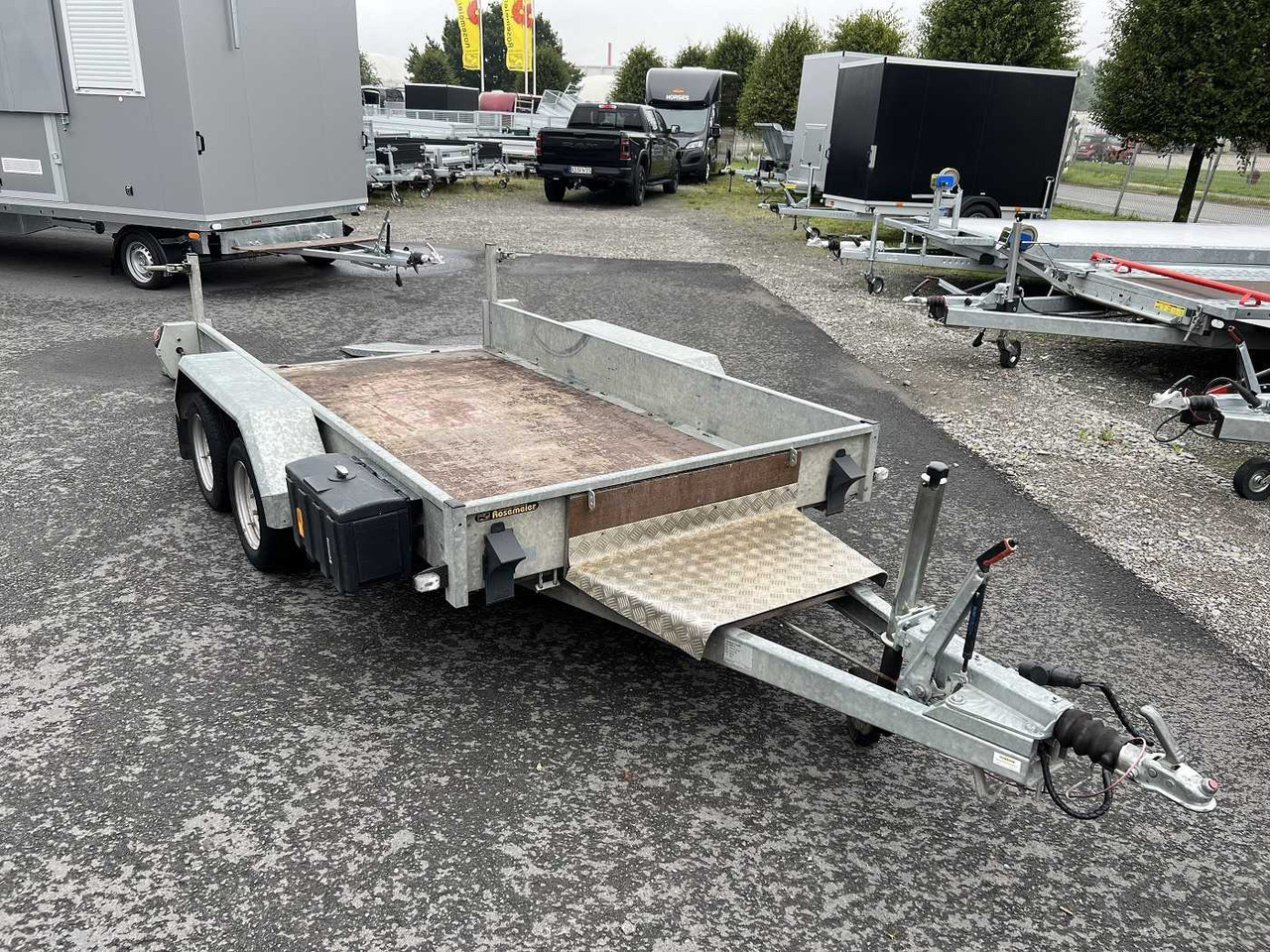 HUMBAUR HS-Senko TA Maschinentransporter - Причіп для перевезення спецтехніки: фото 3 HUMBAUR HS-Senko TA Maschinentransporter - Причіп для перевезення спецтехніки: фото 3