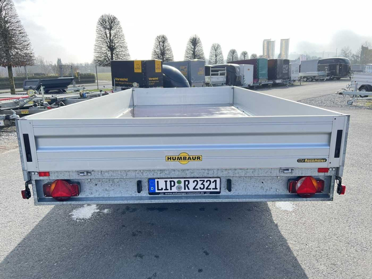 Причеп для легкових автомобілів HUMBAUR HT 30 41 21 Hochlader: фото 10