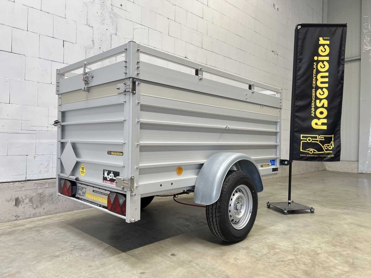 KOCH B1000 2 x BWEH Deckel Tür Deckelanhänger - Причеп для легкових автомобілів: фото 5 KOCH B1000 2 x BWEH Deckel Tür Deckelanhänger - Причеп для легкових автомобілів: фото 5