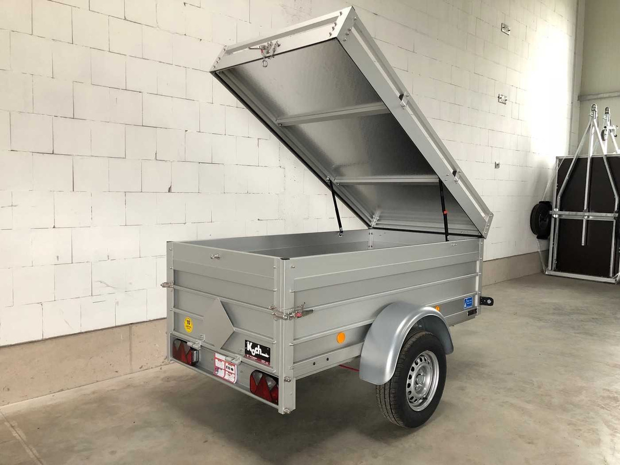 KOCH B1000 BWEH Deckel Deckelanhänger - Причеп для легкових автомобілів: фото 2 KOCH B1000 BWEH Deckel Deckelanhänger - Причеп для легкових автомобілів: фото 2