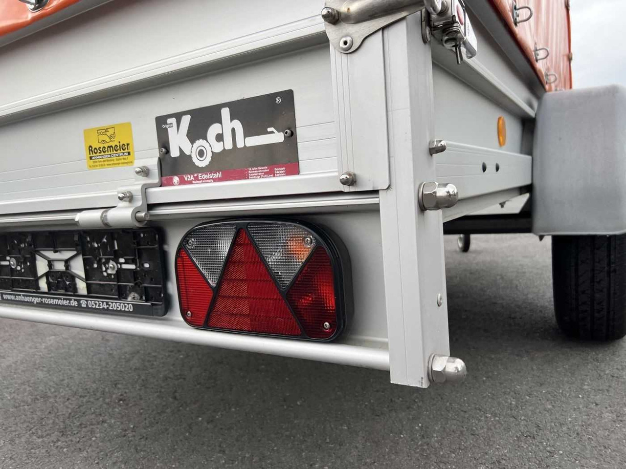 Причеп для легкових автомобілів KOCH U4 Plane Kastenanhänger ungebremst: фото 9