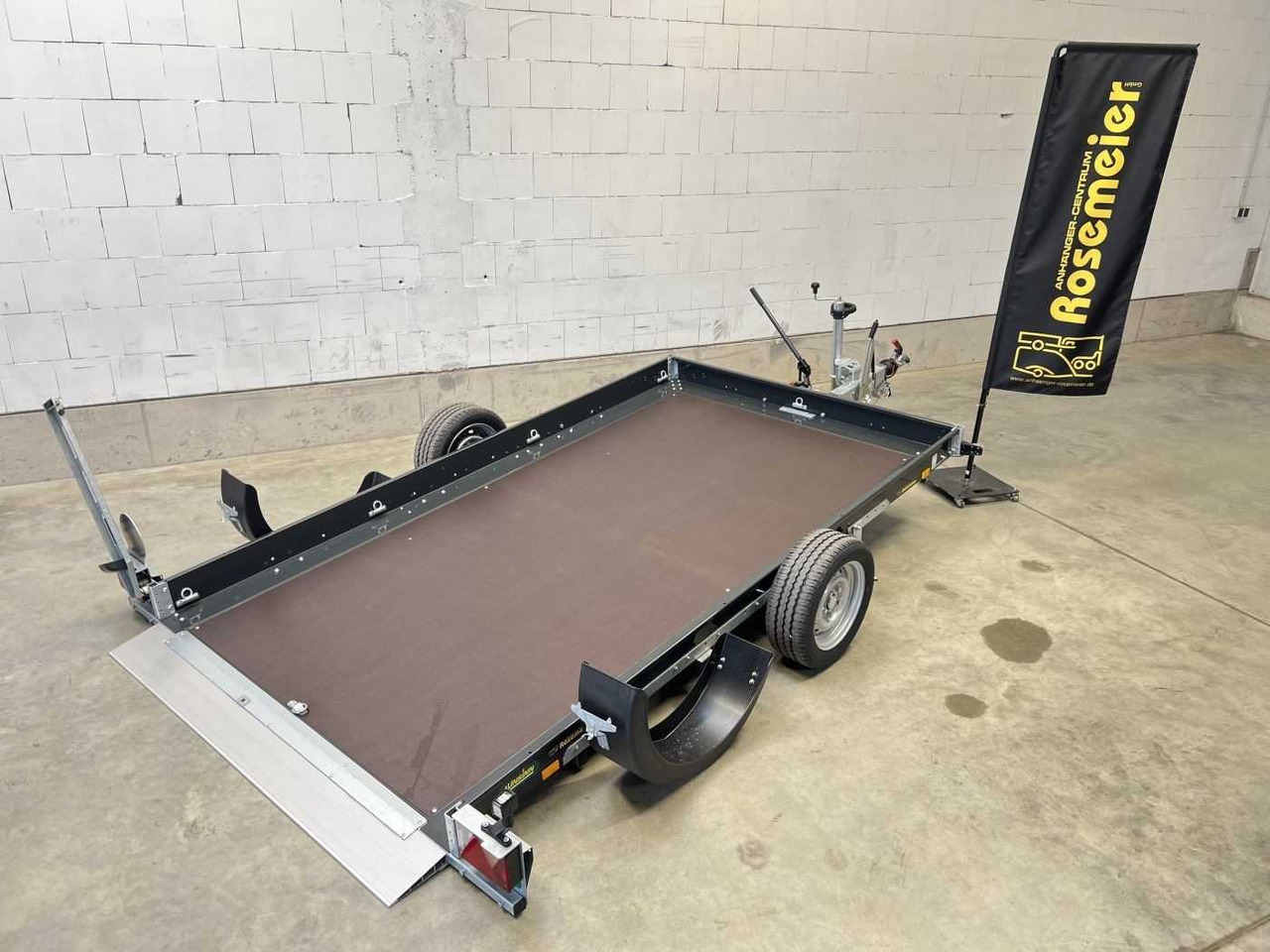 Новий Причіп для мотоцикла UNSINN UA 3118-15-13 Absenker Motorradanhänger: фото 11