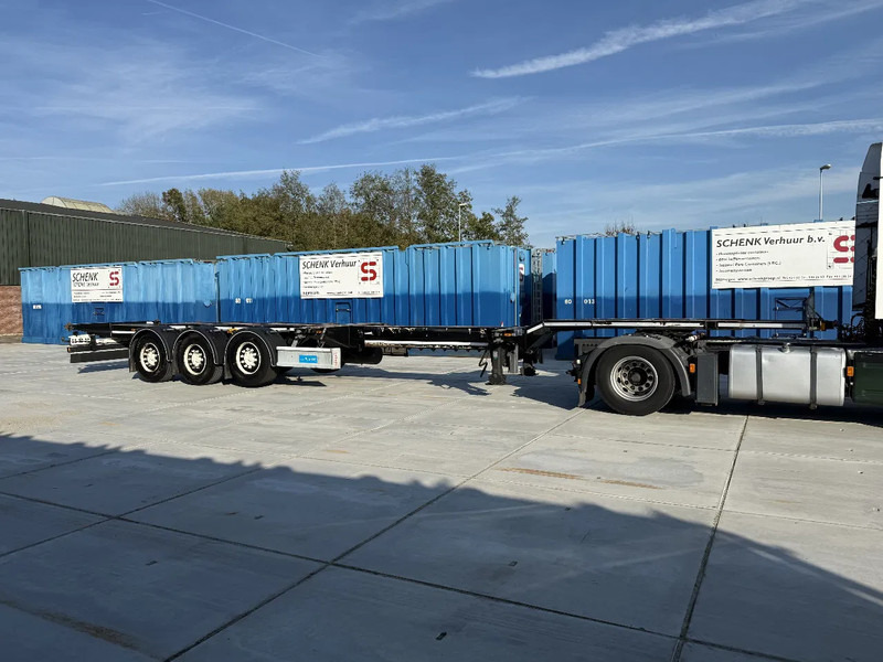 D-Tec Flexitrailer 3x Extandable / For all sizes container/tyres all 80%/Holland Trailer - Контейнеровоз/ Змінний кузов напівпричіп: фото 1 D-Tec Flexitrailer 3x Extandable / For all sizes container/tyres all 80%/Holland Trailer - Контейнеровоз/ Змінний кузов напівпричіп: фото 1