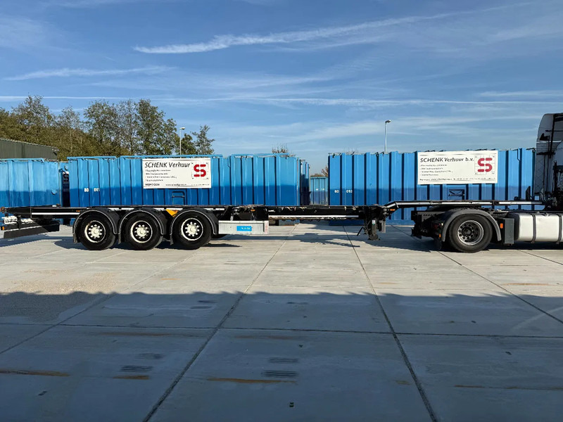 D-Tec Flexitrailer 3x Extandable / For all sizes container/tyres all 80%/Holland Trailer - Контейнеровоз/ Змінний кузов напівпричіп: фото 2 D-Tec Flexitrailer 3x Extandable / For all sizes container/tyres all 80%/Holland Trailer - Контейнеровоз/ Змінний кузов напівпричіп: фото 2