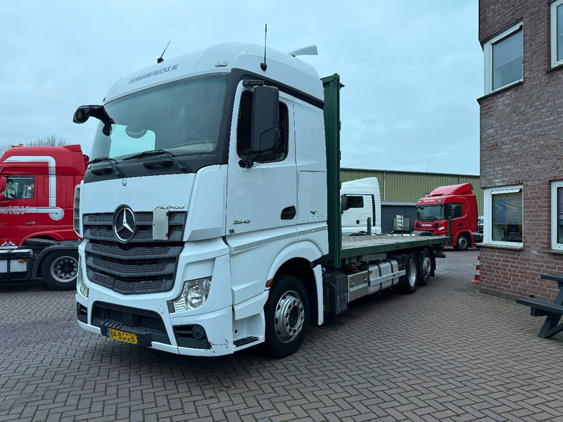 Mercedes-Benz Actros Actros 2542LL 6X2 met open laabak BDF Platform NL Truck - Бортова вантажівка/ Платформа: фото 2 Mercedes-Benz Actros Actros 2542LL 6X2 met open laabak BDF Platform NL Truck - Бортова вантажівка/ Платформа: фото 2