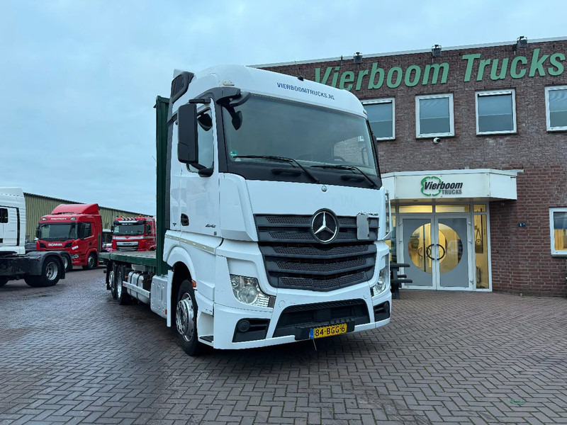 Mercedes-Benz Actros Actros 2542LL 6X2 met open laabak BDF Platform NL Truck - Бортова вантажівка/ Платформа: фото 1 Mercedes-Benz Actros Actros 2542LL 6X2 met open laabak BDF Platform NL Truck - Бортова вантажівка/ Платформа: фото 1