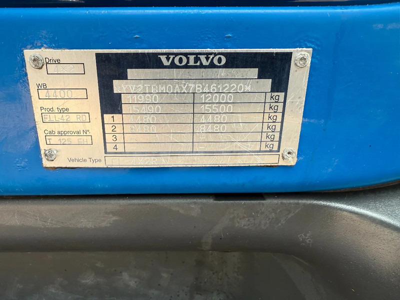 Автовоз вантажівка Volvo FL 12.240 FL12 .240 machinetransporter / euro4 / Schaltgetriebe / 219.746KM / Holland Truck: фото 12