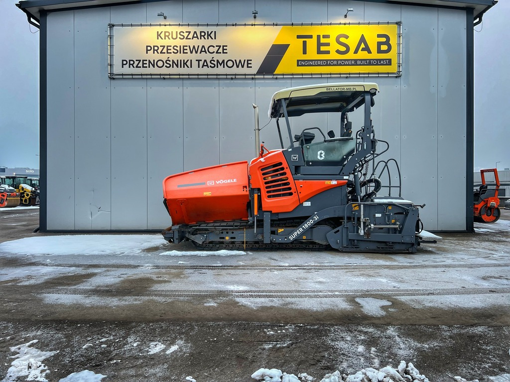 VÖGELE SUPER 1800-3i - Асфальтоукладач: фото 1 VÖGELE SUPER 1800-3i - Асфальтоукладач: фото 1