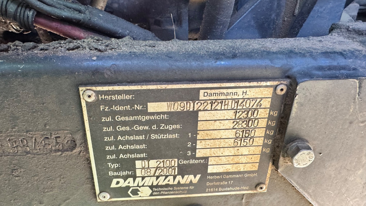 Dammann DTP 4036 ProfiClass in TOP Condition - Обприскувач самохідний: фото 3 Dammann DTP 4036 ProfiClass in TOP Condition - Обприскувач самохідний: фото 3
