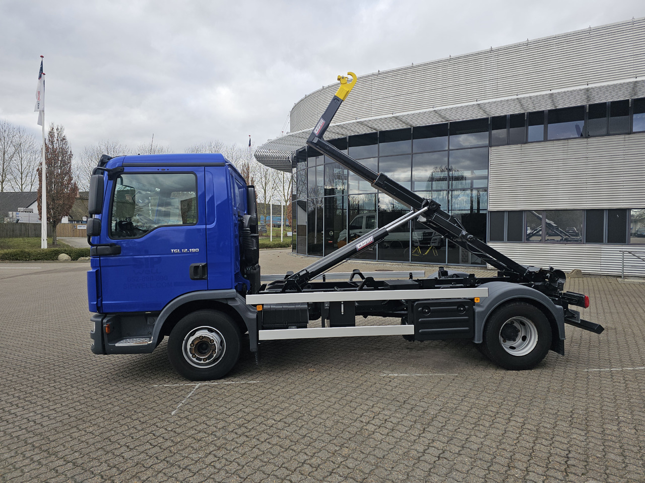 MAN TGL 12.190 BL - Гаковий мультиліфт вантажівка: фото 2 MAN TGL 12.190 BL - Гаковий мультиліфт вантажівка: фото 2
