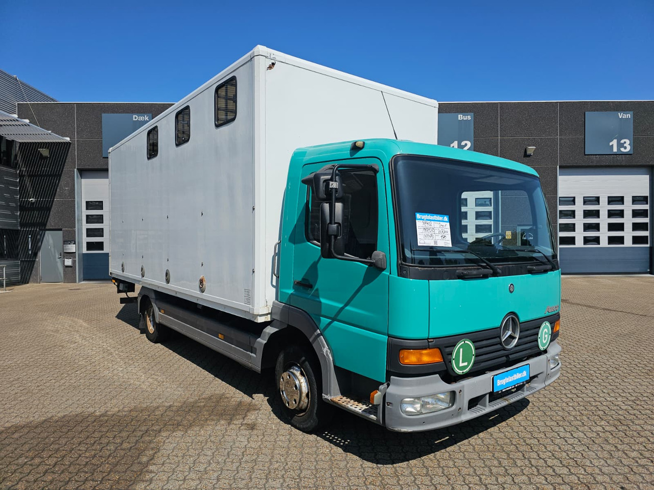 Mercedes Atego 817 - Для перевезення худоби вантажівка: фото 2 Mercedes Atego 817 - Для перевезення худоби вантажівка: фото 2
