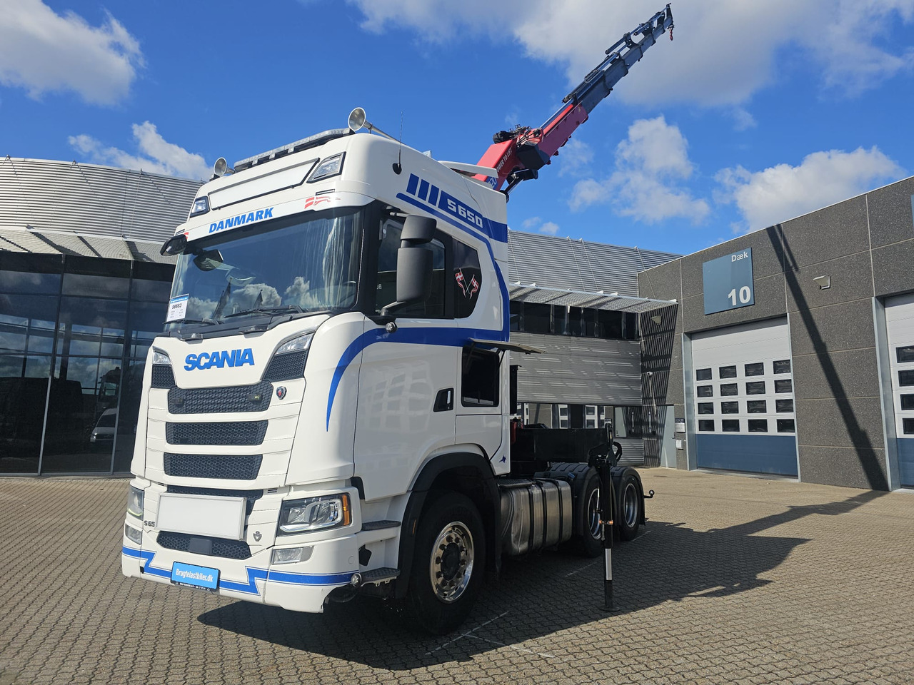 Scania S650 6x2 32 T-mtr. kran - Тягач: фото 5 Scania S650 6x2 32 T-mtr. kran - Тягач: фото 5