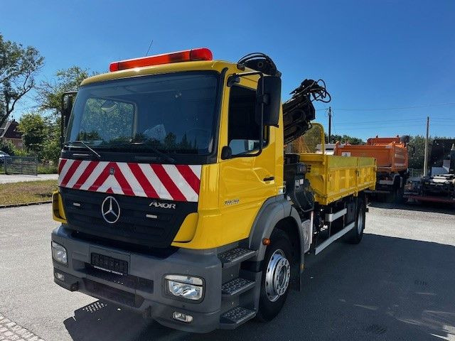 Mercedes-Benz Axor 1828 mit Kipper und Ladekran Top - Самоскид вантажівка, Вантажівка з маніпулятором: фото 5 Mercedes-Benz Axor 1828 mit Kipper und Ladekran Top - Самоскид вантажівка, Вантажівка з маніпулятором: фото 5