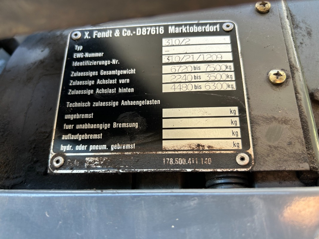 Fendt Farmer 310 - Трактор: фото 2 Fendt Farmer 310 - Трактор: фото 2