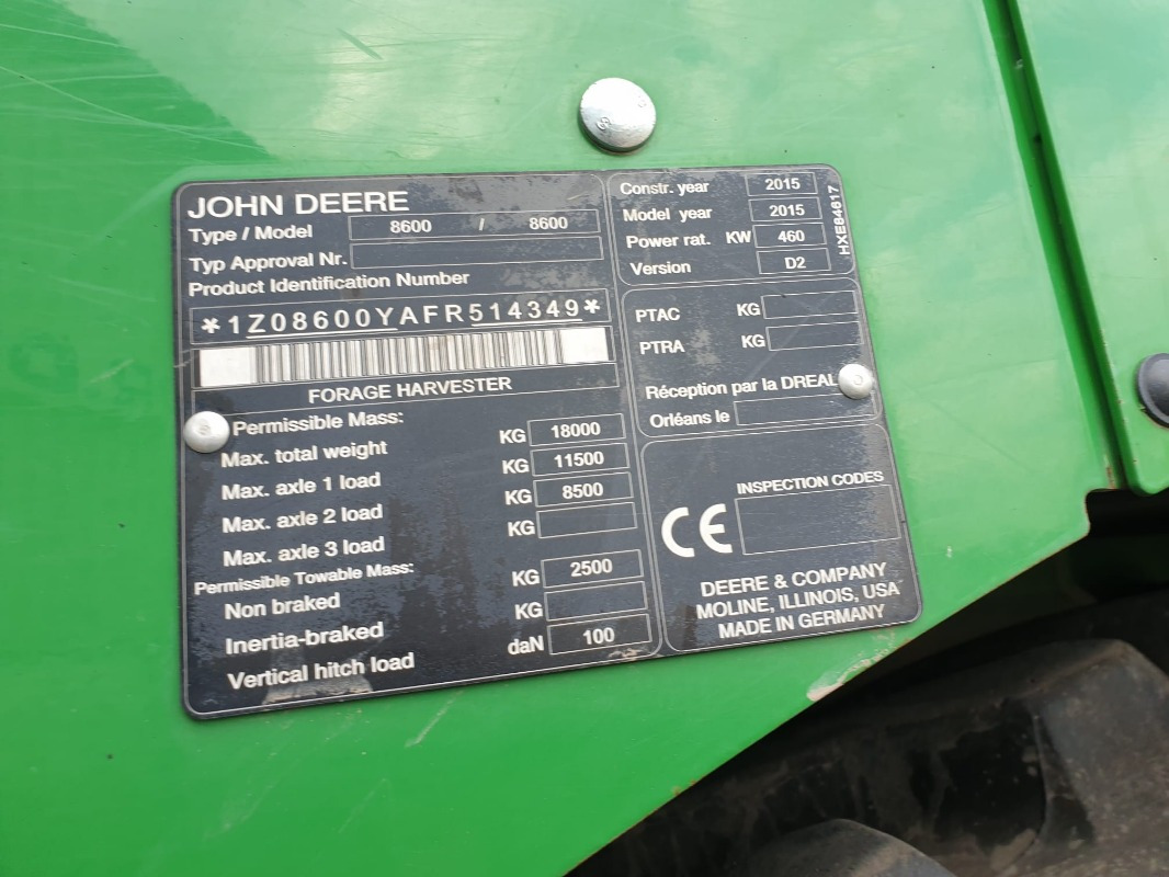 John Deere 8600 - Комбайн: фото 4 John Deere 8600 - Комбайн: фото 4