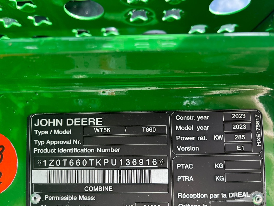 John Deere T660 - Зернозбиральний комбайн: фото 5 John Deere T660 - Зернозбиральний комбайн: фото 5