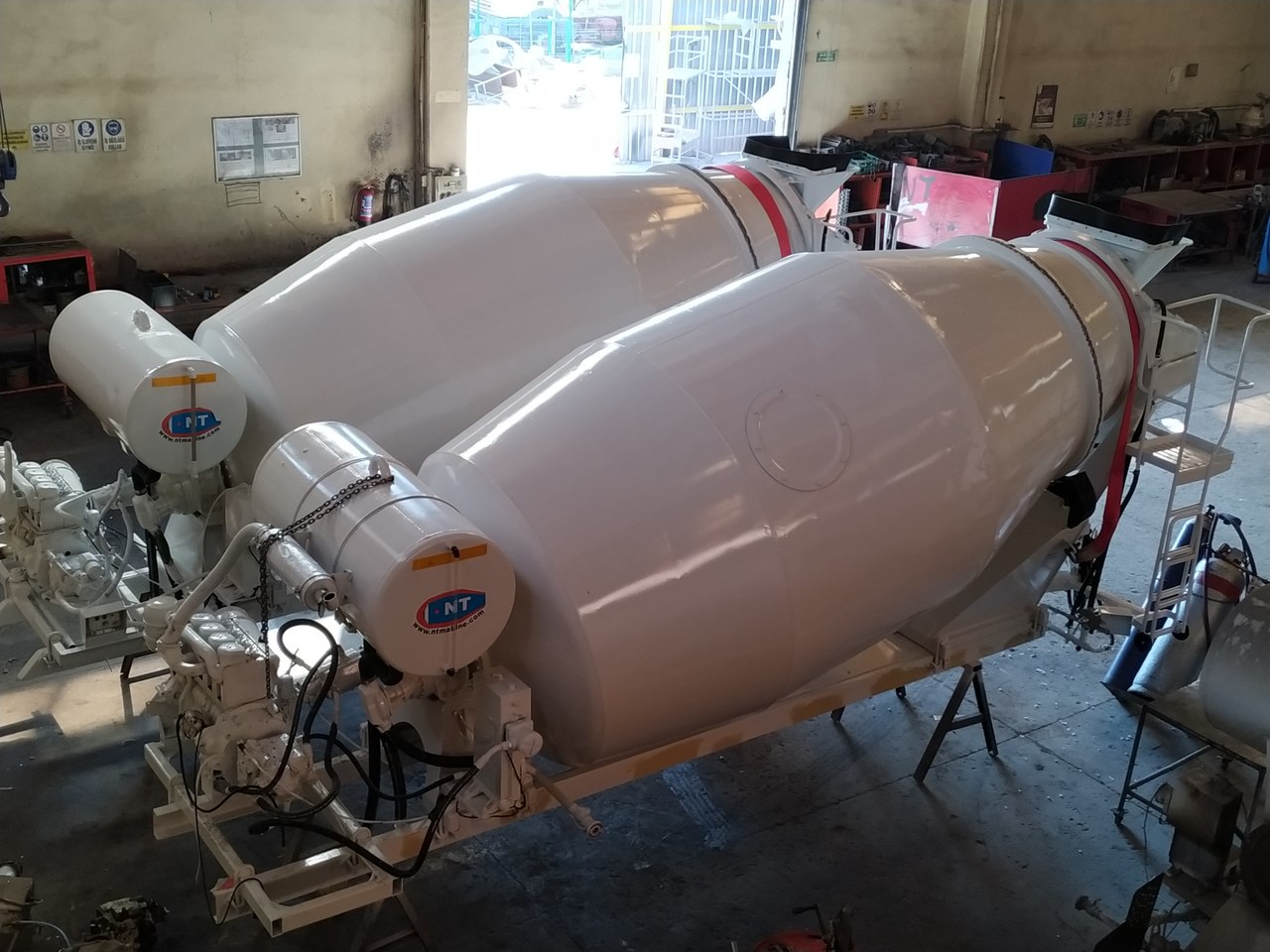 Новий Змішувальний барабан NT MAKINA 8-10-12 m3 CAPACITY MIXER: фото 7