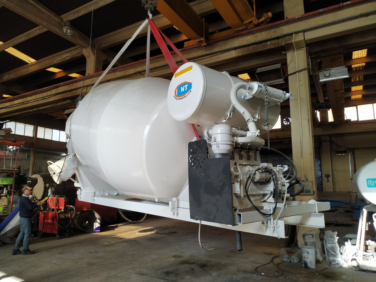 Новий Змішувальний барабан NT MAKINA 8-10-12 m3 CAPACITY MIXER: фото 8