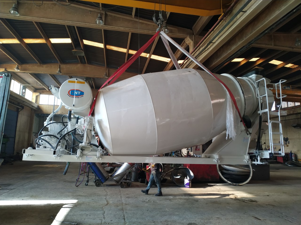 Новий Змішувальний барабан NT MAKINA 8-10-12 m3 CAPACITY MIXER: фото 9