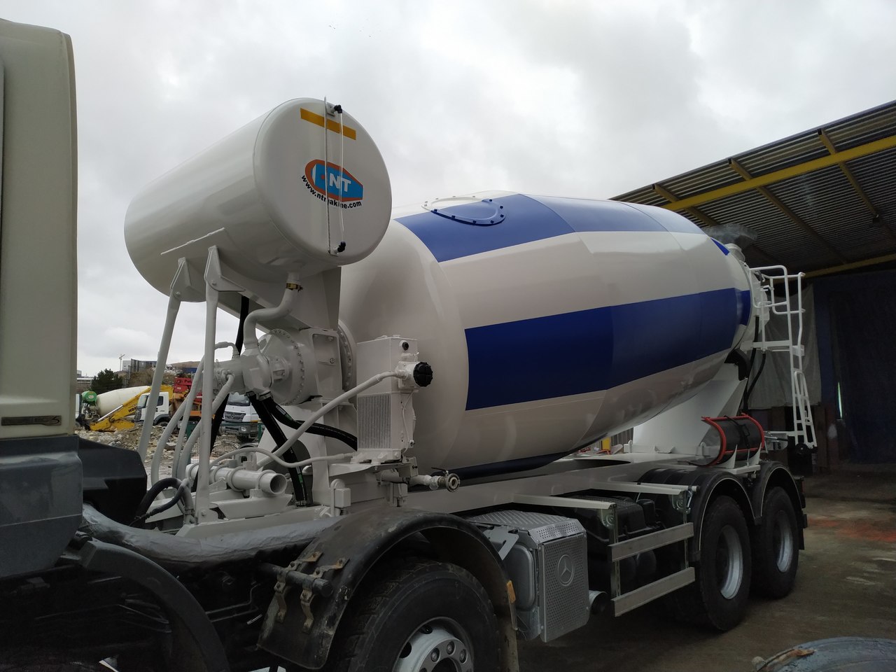 Новий Змішувальний барабан NT MAKINA 8-10-12 m3 CAPACITY MIXER: фото 10
