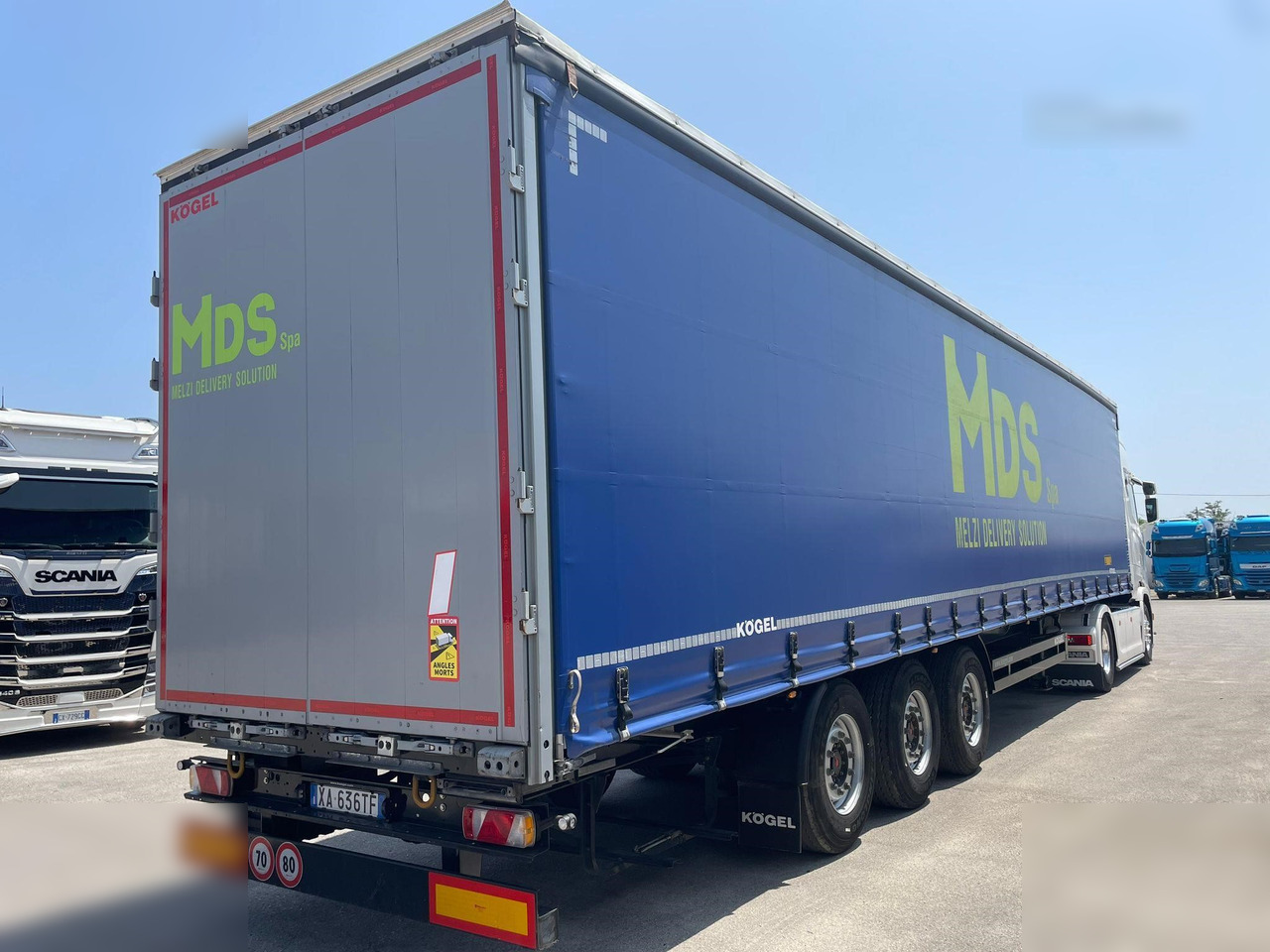 KÖGEL - Тентований напівпричіп: фото 1 KÖGEL - Тентований напівпричіп: фото 1