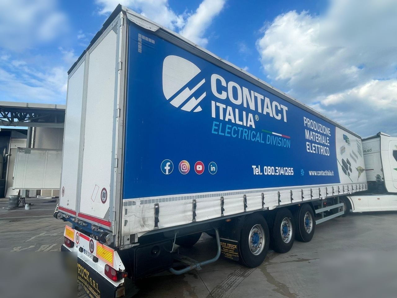 MERKER  - Тентований напівпричіп: фото 1 MERKER  - Тентований напівпричіп: фото 1