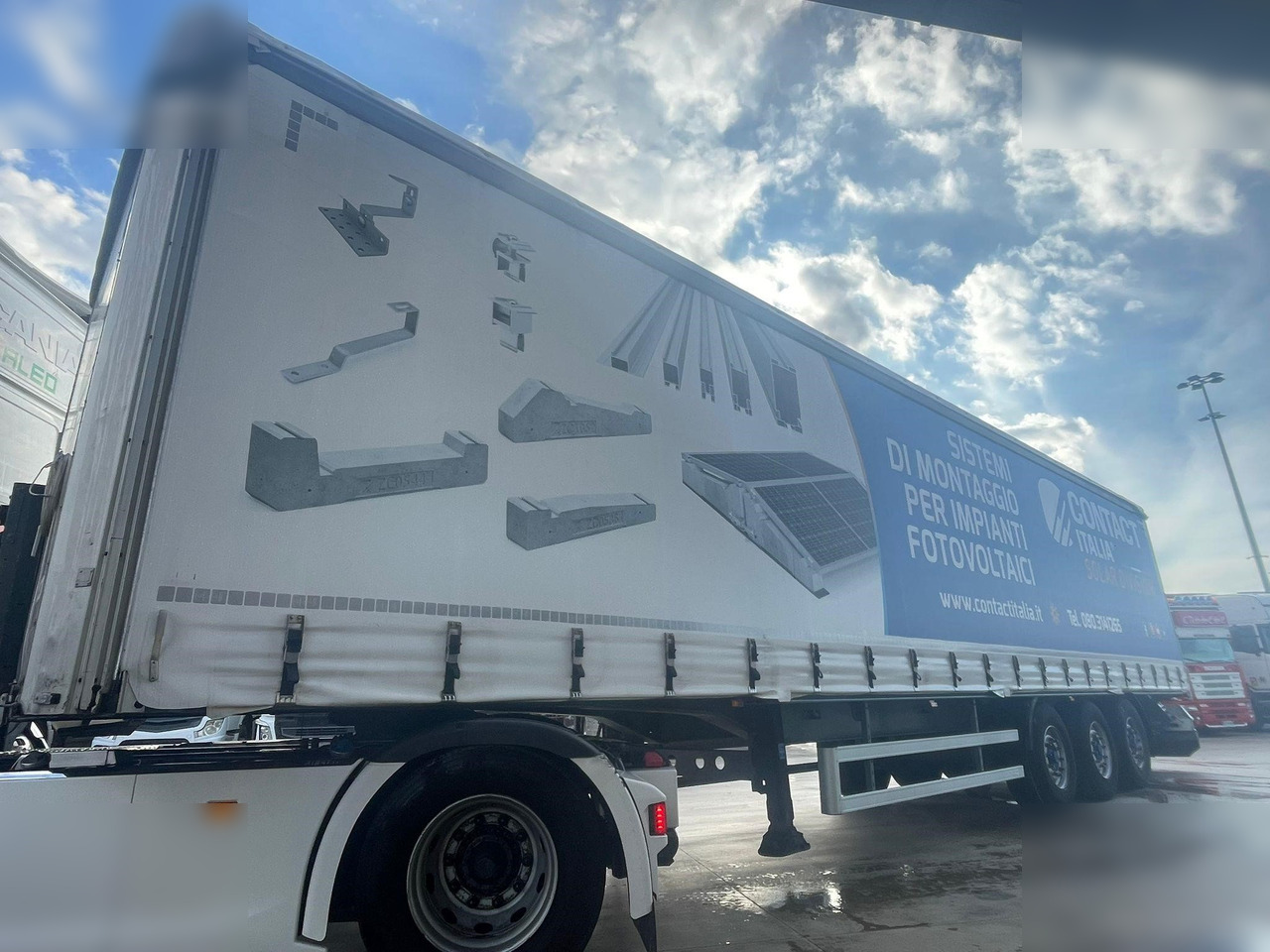 MERKER  - Тентований напівпричіп: фото 4 MERKER  - Тентований напівпричіп: фото 4