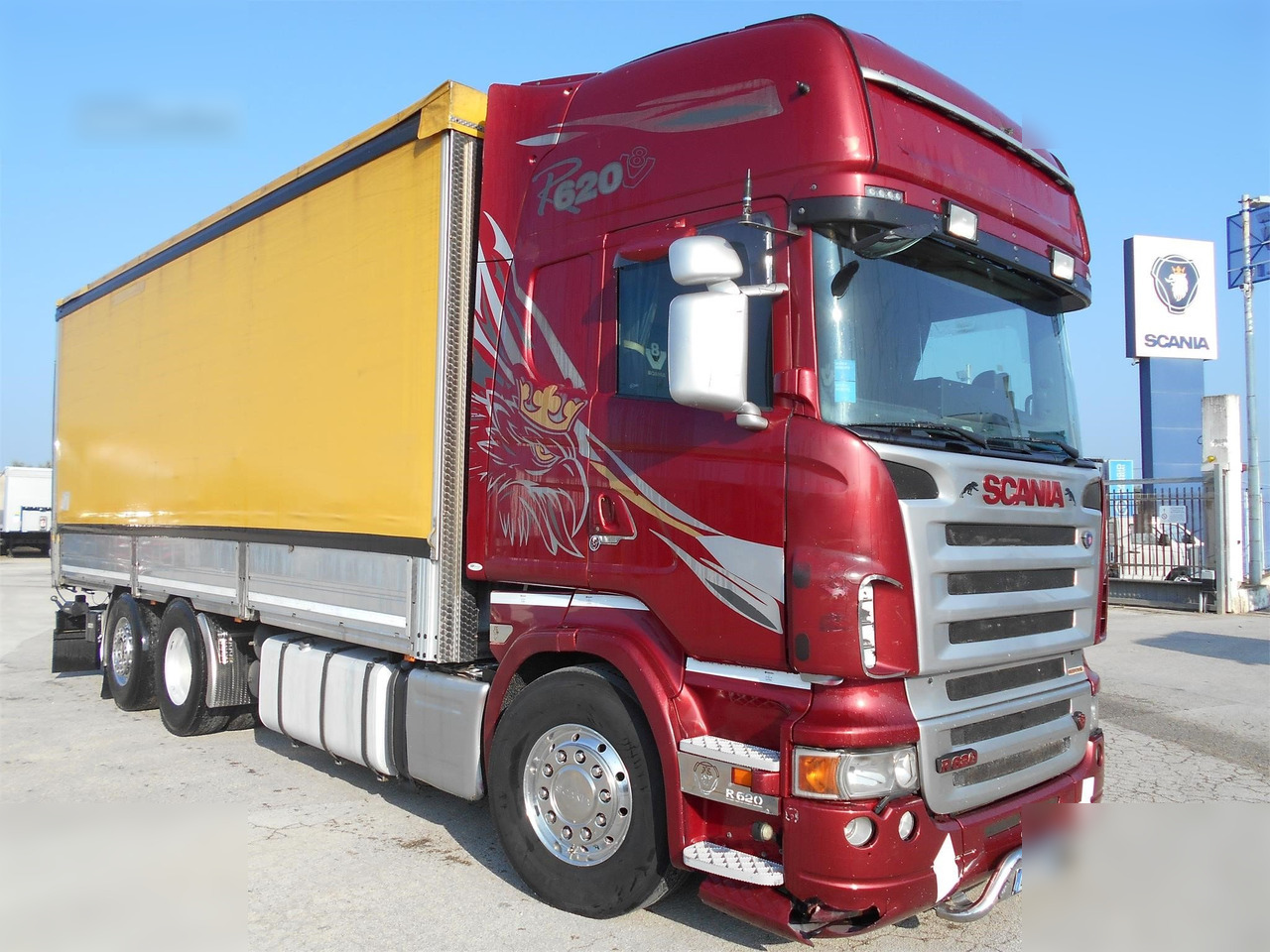 SCANIA R620 - Тентована вантажівка: фото 2 SCANIA R620 - Тентована вантажівка: фото 2