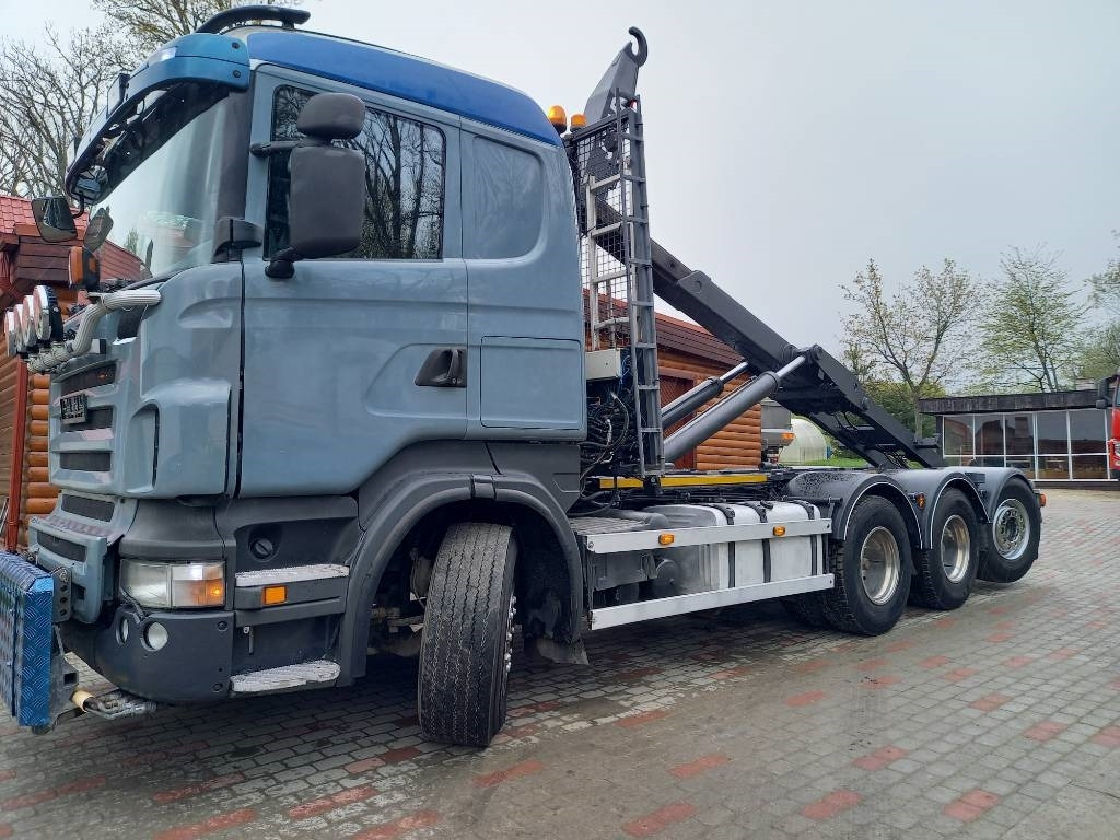 Scania R 480, 8x4, JOAB 24T HOOKLIFT - Гаковий мультиліфт вантажівка: фото 1 Scania R 480, 8x4, JOAB 24T HOOKLIFT - Гаковий мультиліфт вантажівка: фото 1