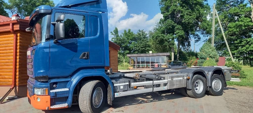 Scania R 490 LB, 6x2*4, EURO 6, 360 KW - Контейнеровоз/ Змінний кузов вантажівка: фото 4 Scania R 490 LB, 6x2*4, EURO 6, 360 KW - Контейнеровоз/ Змінний кузов вантажівка: фото 4