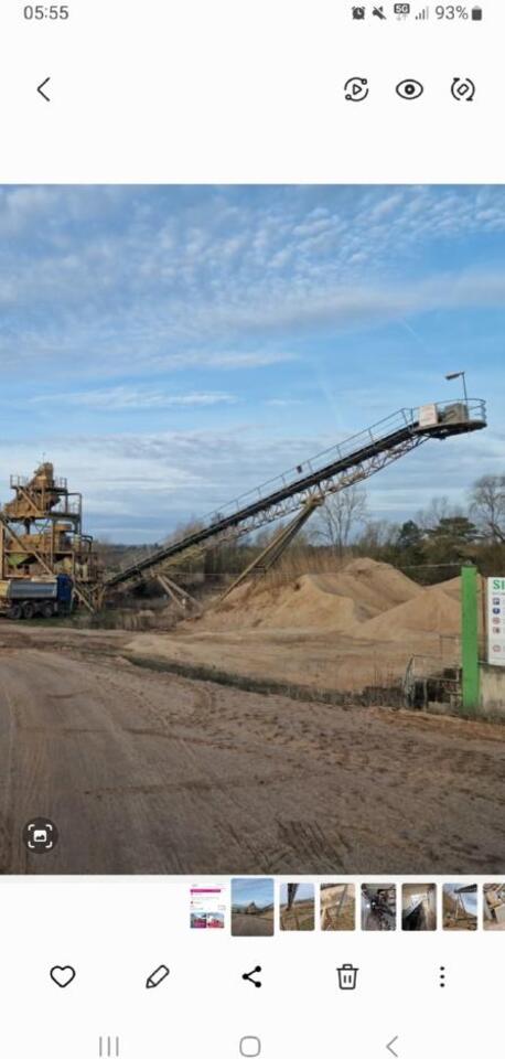 Cтрічковий конвеєр Bleichert 650mm × 40m Schwenkband: фото 6