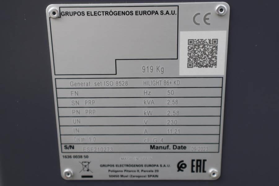 Atlas Copco Hilight B6+ KD Valid inspection, *Guarantee! Max B - Освітлювальна вежа: фото 5 Atlas Copco Hilight B6+ KD Valid inspection, *Guarantee! Max B - Освітлювальна вежа: фото 5