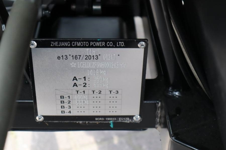 Квадроцикл CFMoto UFORCE 600 Valid Inspection, *Guarantee! Dutch Reg: фото 7