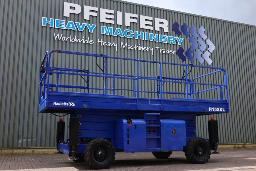 Haulotte H15SXL Diesel, 4x4 Drive, 15m Working Height, 500k - Ножичний підйомник: фото 1 Haulotte H15SXL Diesel, 4x4 Drive, 15m Working Height, 500k - Ножичний підйомник: фото 1