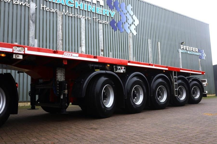 MAX Trailer MAX410 The MAX410 with hydro-mechanical" steering - Бортовий напівпричіп/ Платформа: фото 2 MAX Trailer MAX410 The MAX410 with hydro-mechanical" steering - Бортовий напівпричіп/ Платформа: фото 2