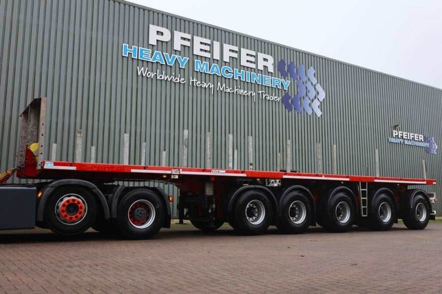 MAX Trailer MAX410 The MAX410 with hydro-mechanical" steering - Бортовий напівпричіп/ Платформа: фото 1 MAX Trailer MAX410 The MAX410 with hydro-mechanical" steering - Бортовий напівпричіп/ Платформа: фото 1